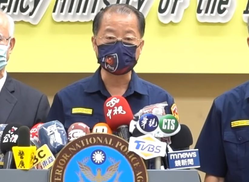 ▲震驚全台的台南殺警案兇嫌於凌晨4時落網，警政署長黃明昭於稍早記者會出面說明。（圖/NPA 署長室）