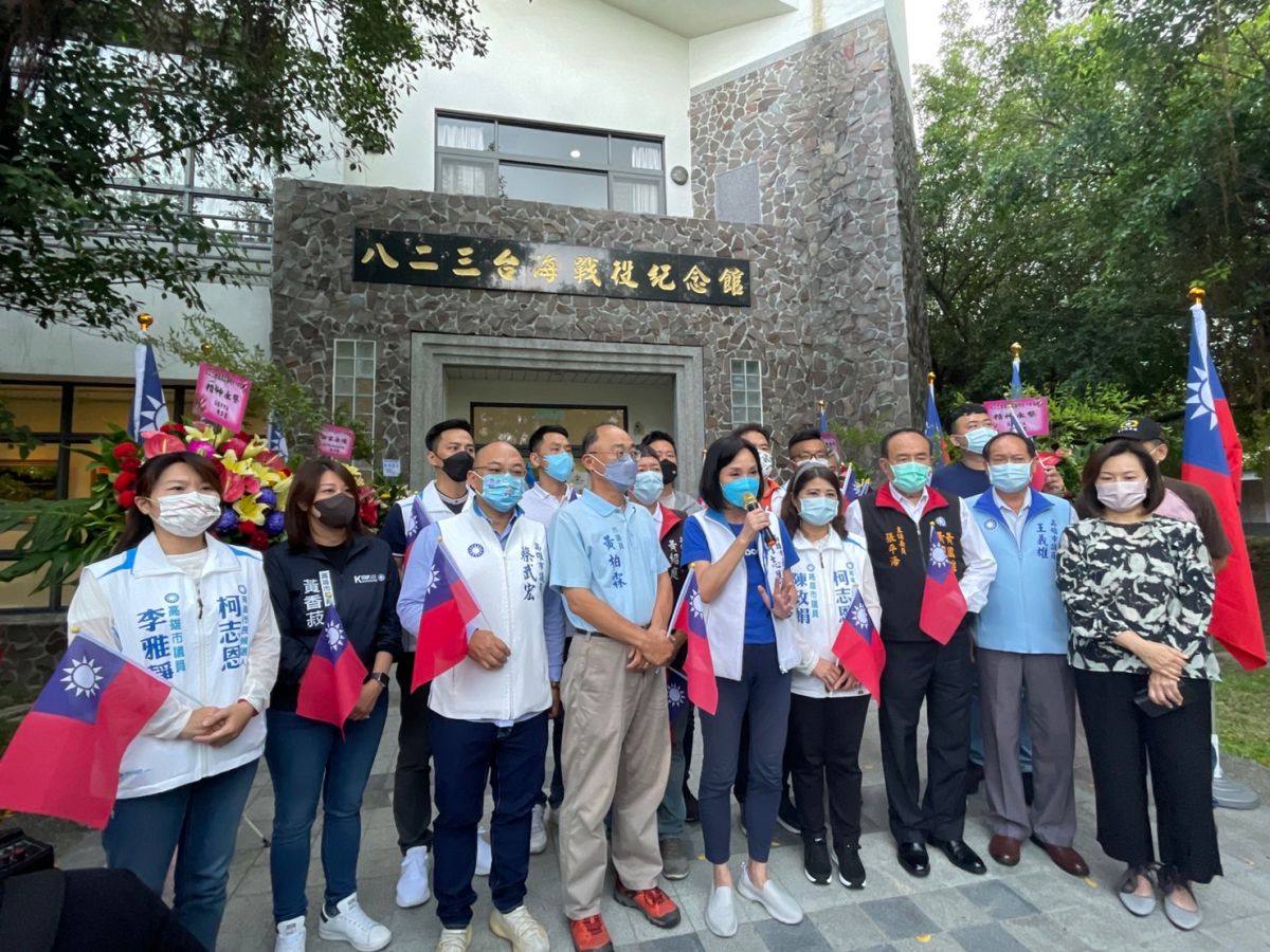 ▲柯志恩強調，她是國民黨的候選人，一定力挺國民黨籍的議員，「這是完全無庸置疑的」。（圖／柯志恩辦公室提供）