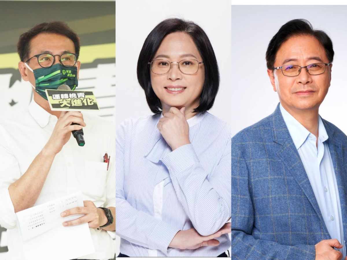 ▲桃園市長藍、白、綠三黨參選人，對於桃園未來老人福利政策都有不同的看法和藍圖。（圖／合成照）