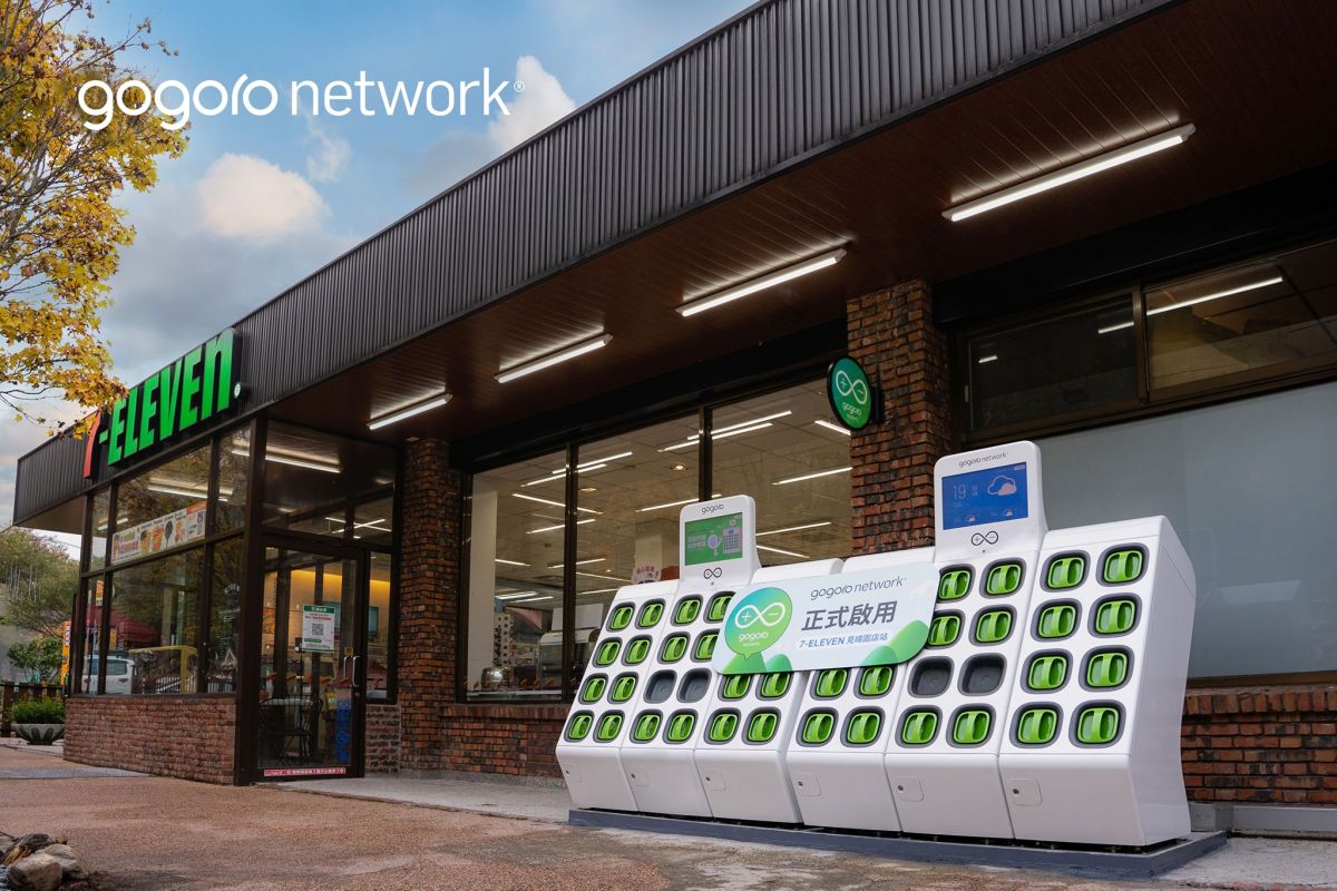 ▲Gogoro最高換電站武嶺見晴園站，2021年開站隨即成為電動機車環島朝聖的熱門地標。(圖／翻攝官方FB)