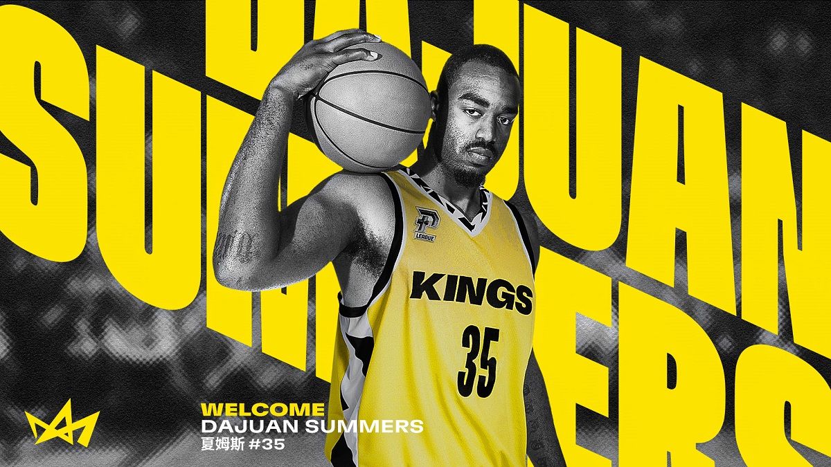 ▲夏姆斯（DaJuan Summers）加盟新北國王。（圖／國王球團提供）