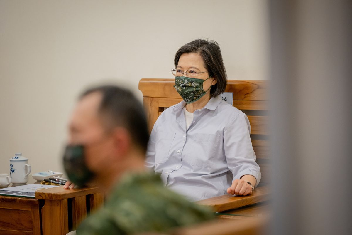 ▲我國明年度國防預算大增716億。（圖／總統府提供）