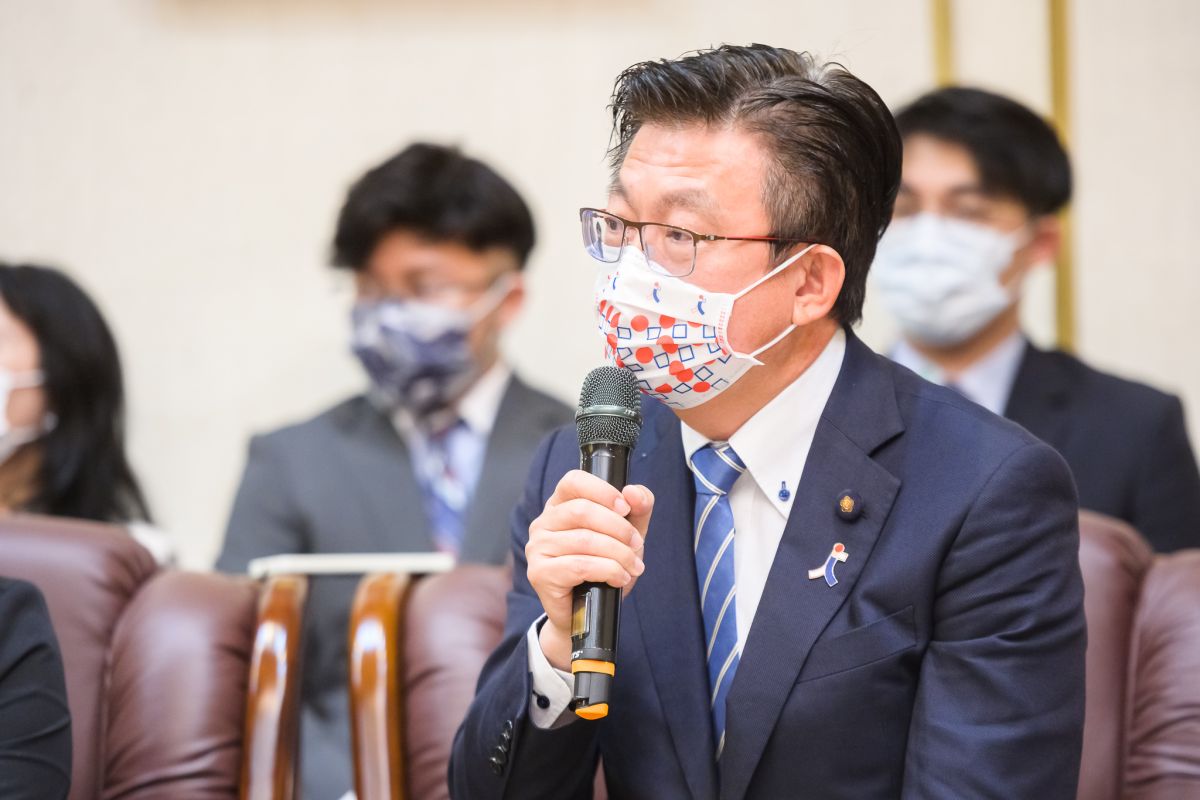 ▲面對外界質疑檢方吃案，郭國文支持重啟調查陳宗彥案，以杜絕謠言四起撕裂社會。（圖／立法院提供）