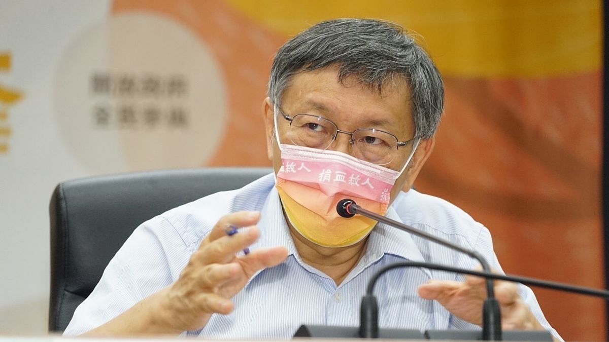 ▲針對蔣萬安是否應該辭去立委一職，台北市長柯文哲24日受訪時，表示民眾黨內也有很多立委帶職參選，因此按照國家法律規定進行就好。（圖／台北市政府提供）