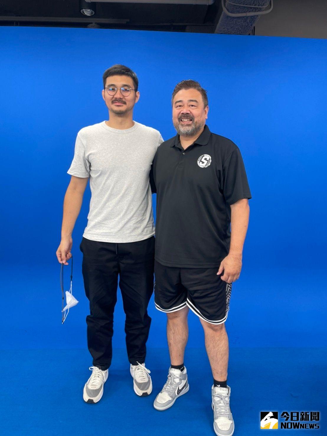 ▲聊到學生時期的回憶，許時清向肯尼哥爆料許多「黑歷史」。（圖／沈傳恩 攝）