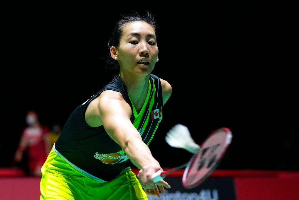 ▲加拿大羽球選手李文珊。（圖／美聯社／達志影像）