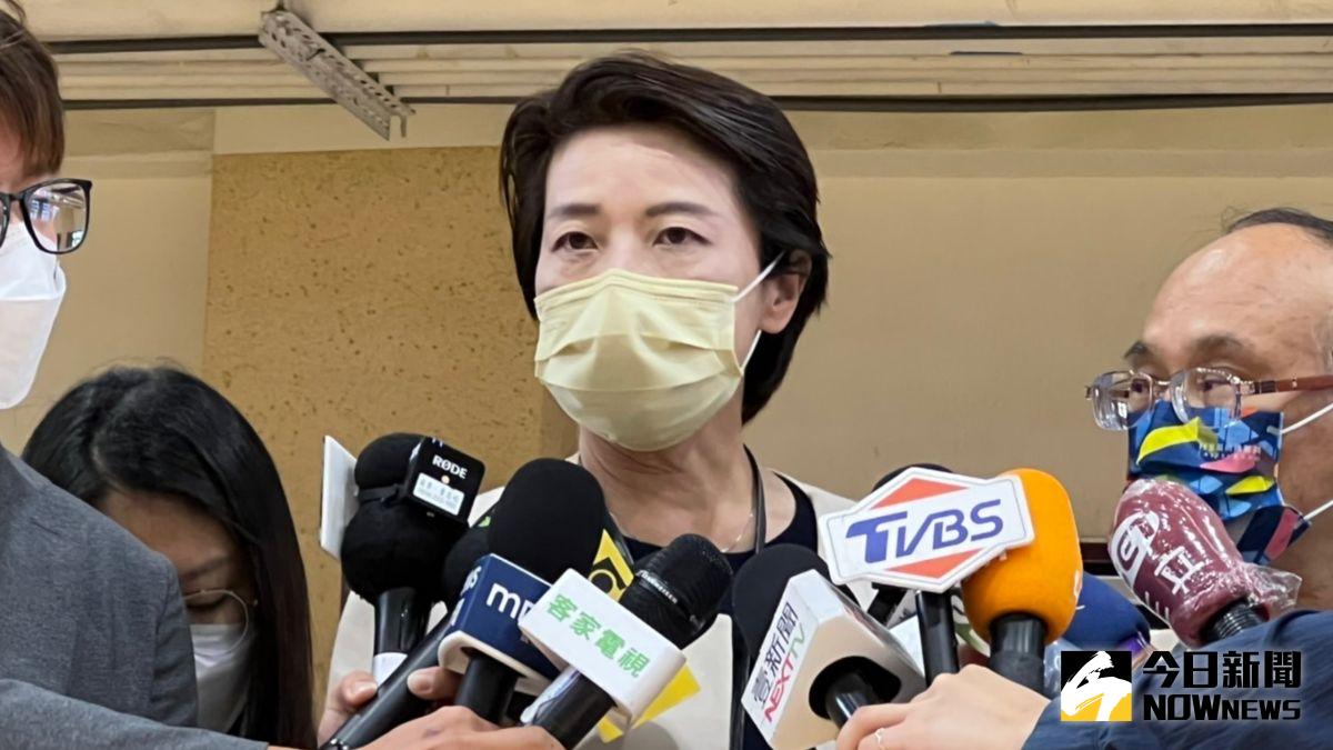▲台北市副市長黃珊珊25日表示，針對蔣萬安的育兒政見，「發錢是一種方式，但不是唯一方式，財政紀律還是很重要。」（圖／記者丁上程攝，2022.08.25）