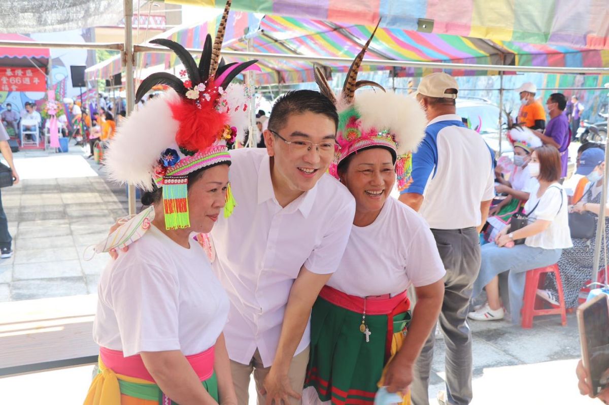 ▲謝國樑提出原民政策選舉政見，允諾當選後將致力推動原民生活全面升級。（圖∕翻攝謝國樑臉書）