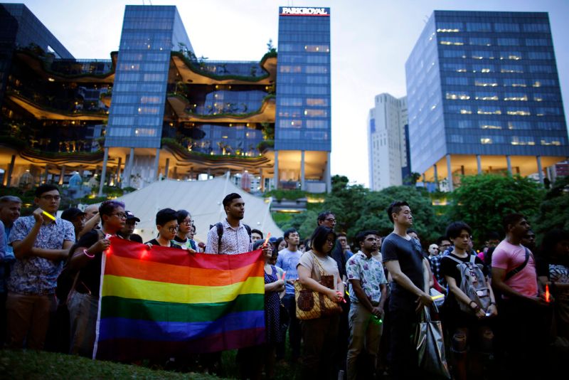 ▲新加坡總理李顯龍宣布國內同志性行為除罪化，對於亞洲地區的LGBTQ+社群來說，這道禁令的廢止是爭取權益漫漫長路中的一場勝利。（圖／美聯社／達志影像）