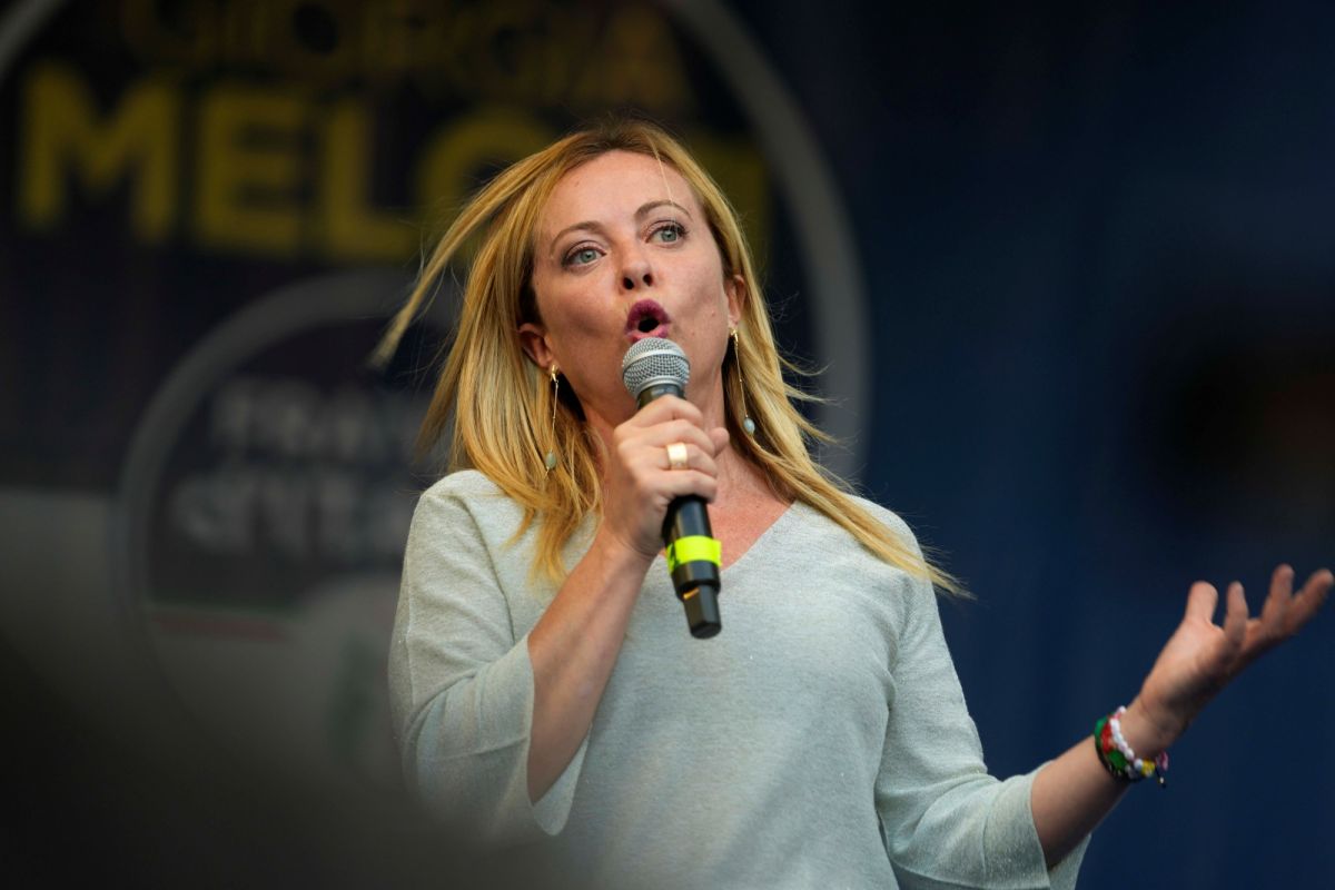 ▲義大利總理梅洛尼曾表示無意繼續參與「一帶一路」計畫，中國學者則稱若續簽無果，對中國來說將「顏面無光」。資料照。（圖／美聯社／達志影像）