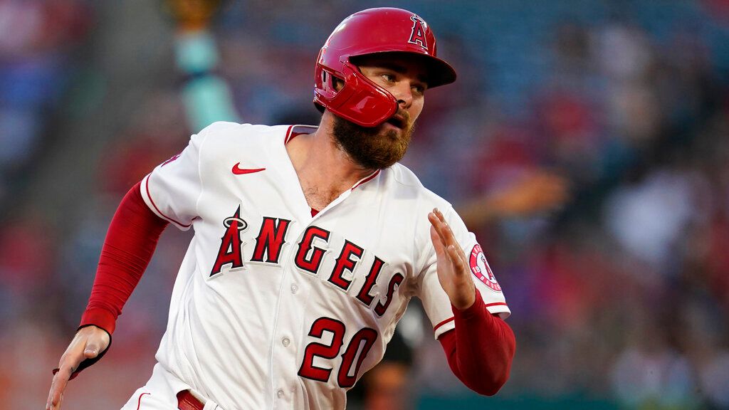 ▲天使隊Jared Walsh。（圖／美聯社／達志影像）