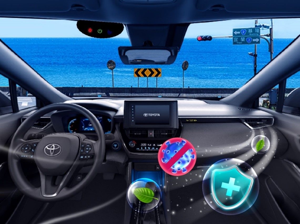 ▲iRent同站租還汽車將全面搭載「高效抗冠空氣清淨系統」，有效抑菌抗毒達99.9%。（圖／品牌提供）