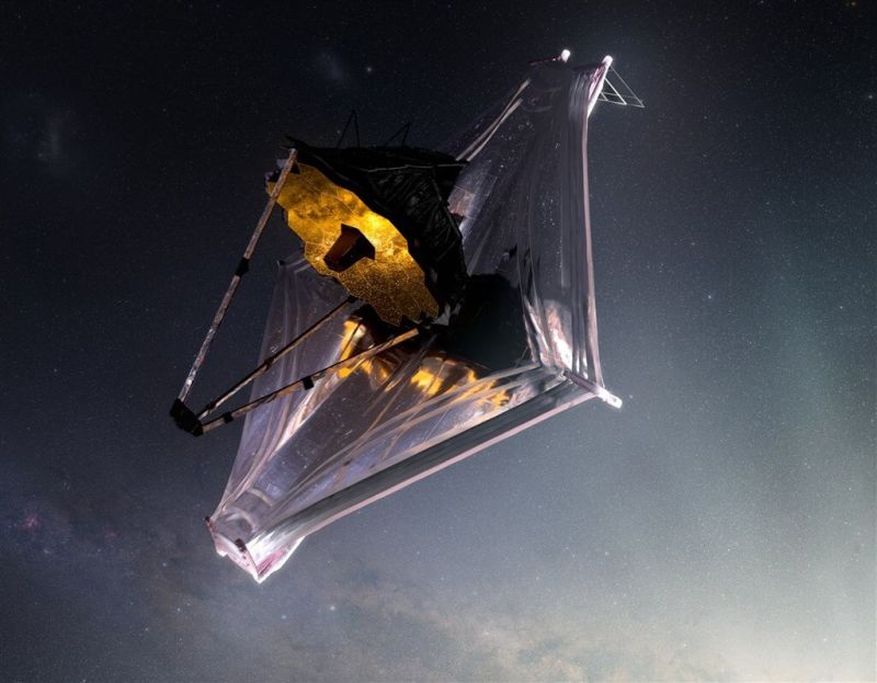 ▲韋伯望遠鏡首發現 太陽系外行星大氣含二氧化碳2022/8/26 13:48（8/26 14:21 更新）韋伯太空望遠鏡（圖）首次檢測到太陽系外行星的大氣層中，有二氧化碳的跡證。（圖取自NASAWebb臉書）