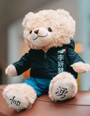 「湧言熊寶貝」超吸睛。 ▲「湧言熊寶貝」超吸睛。(圖/讀者提供)
