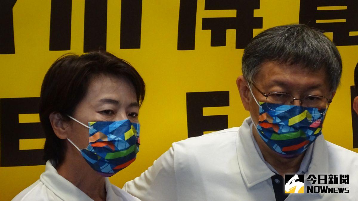 ▲台北市長柯文哲（右）將陪同黃珊珊登記參選台北市長。（資料照／記者呂炯昌攝）