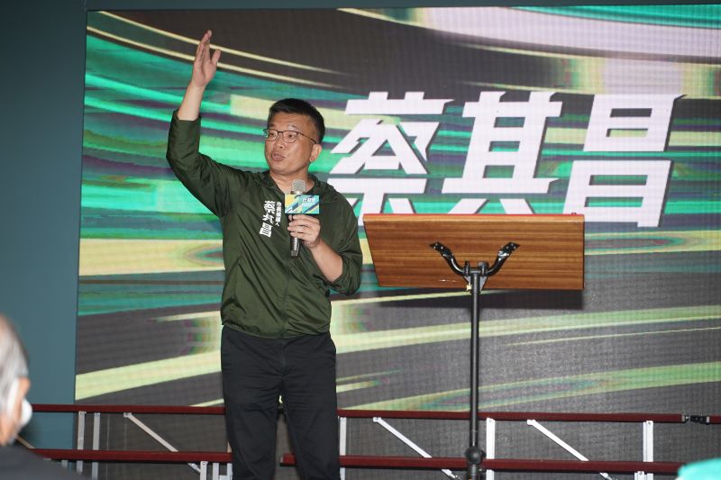▲蔡其昌認為,台中已經沈睡4年,沒有時間再浪費。(圖/蔡其昌辦公室提供,2022.08.26)