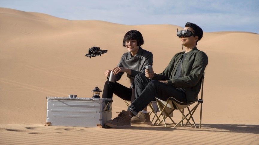 ▲DJI 推出DJI Avata，提供「人機合一」的沉浸式體驗。(圖／官方提供)