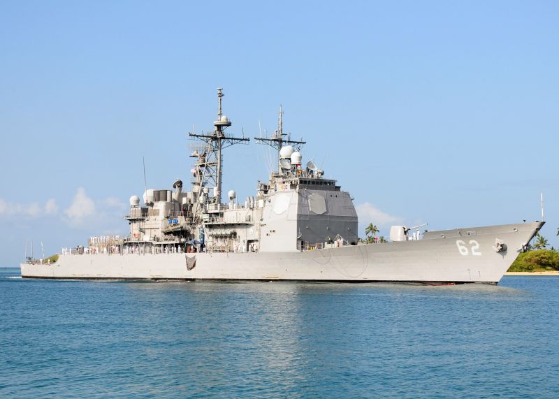 美國2艘巡洋艦通過台灣海峽　解放軍：做好挫敗挑釁準備
