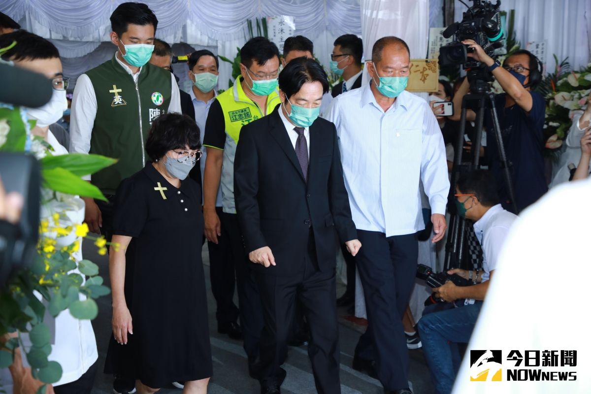 ▲副總統賴清德到余苑綺追思會致意。（圖／NOWnews今日新聞）