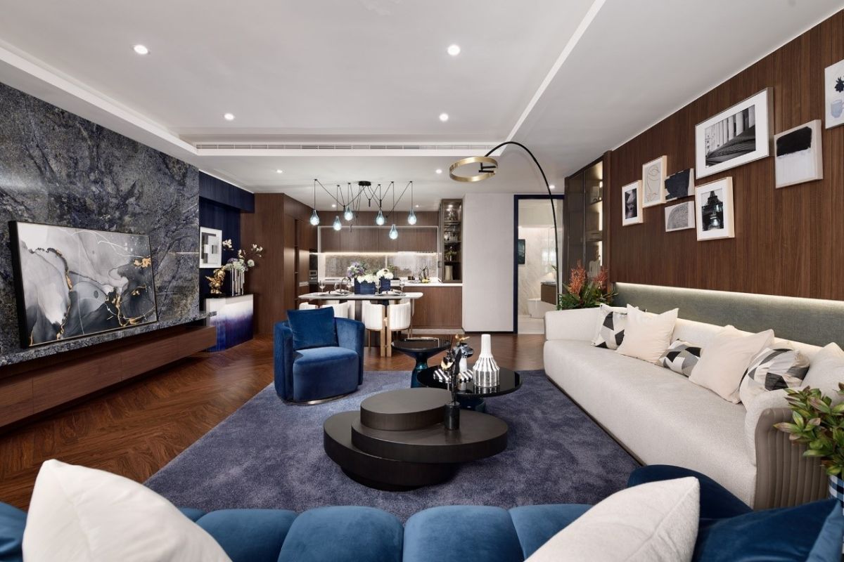 ▲多元風格樣品屋，打造家就像總統套房，門廳就像五星飯店。（圖／品牌提供）