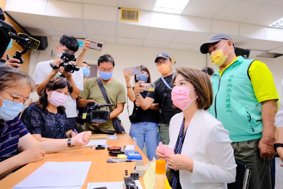 ▲選戰倒數90天，周春米登記參選2022年屏東縣縣長。（圖／周春米辦公室提供）