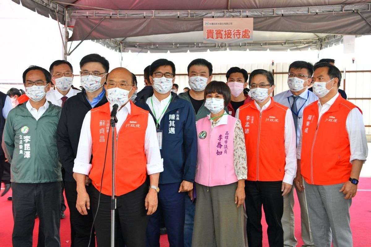 ▲鄭寶清宣布參選桃園市長，是否會影響到鄭運鵬的選情？蘇貞昌說，任何動作對選舉當然都是會有影響。（圖／行政院提供）