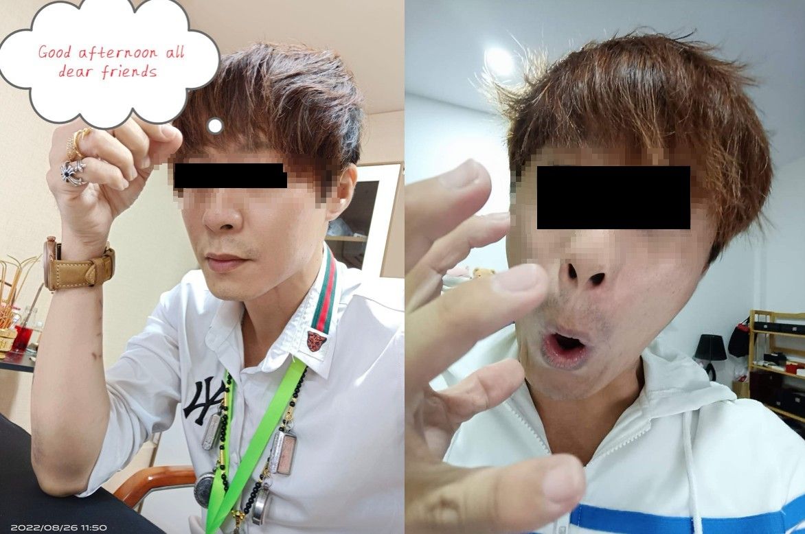 ▲柬埔寨警方逮補了4名涉嫌人口販賣的外籍主管，其中1人桂裕強來自台灣。就有網友挖出他臉書，發現他上個月才發文「以前的我很壞，但至少不會去傷害『自家人』」。（圖／翻攝自臉書）