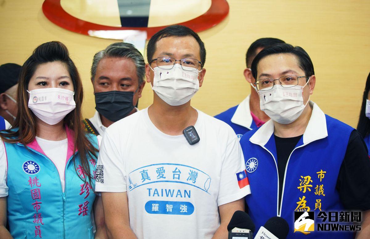 ▲羅智強說，最近民進黨的跋扈已失民心，「北北基、桃竹竹苗民進黨將全面崩盤，我們大家一起走著瞧」！（圖／記者李春台攝，2022.08.29）