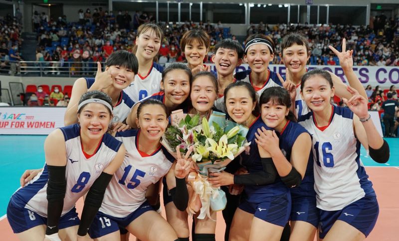 ▲2022年亞洲盃女子排球錦標賽。官方提供