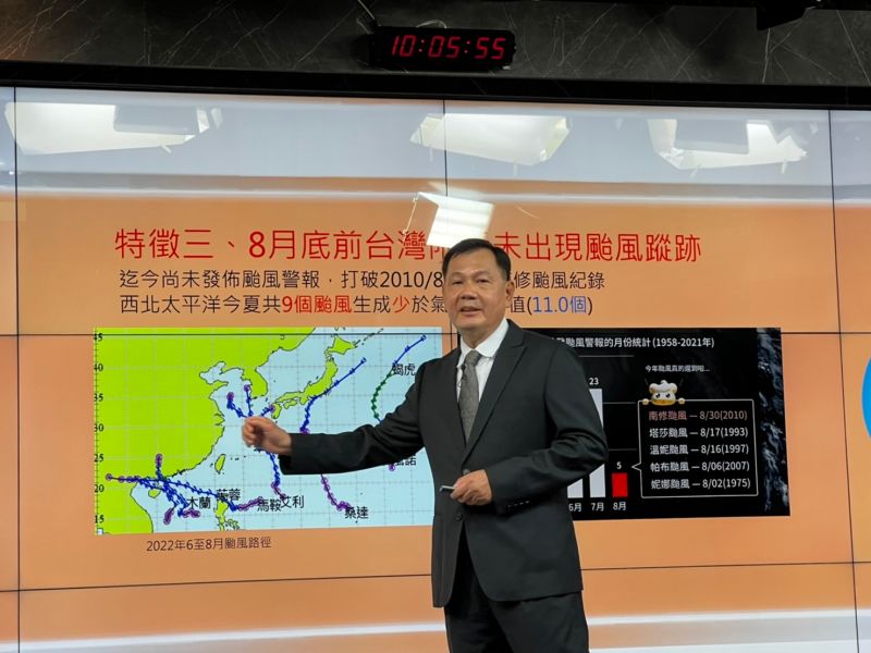 ▲台灣首任「氣象署長」程家平退休，新任署長將由現年62歲的呂國臣接棒。（圖／記者張志浩攝）