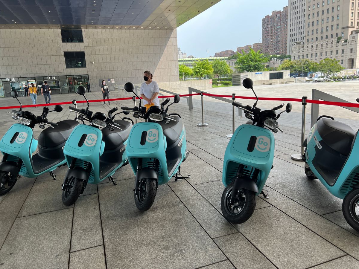 ▲GoShare進駐台中，全台同慶享有起跳半價，同時台中租借還有機會抽中台積電股票。(圖／記者周淑萍攝)