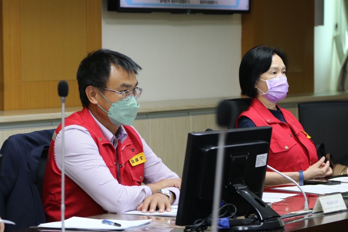 ▲ 陳吉仲 非洲豬瘟中央應變中心第24次會議照片（圖／非洲豬瘟中央應變中心提供）