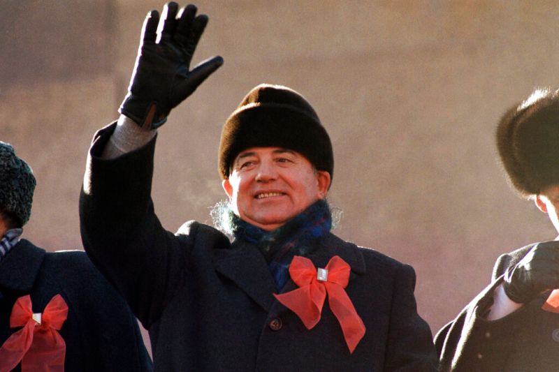 ▲蘇聯末代領袖戈巴契夫(Mikhail Gorbachev)逝世享壽91歲,(圖/美聯社/達志影像)