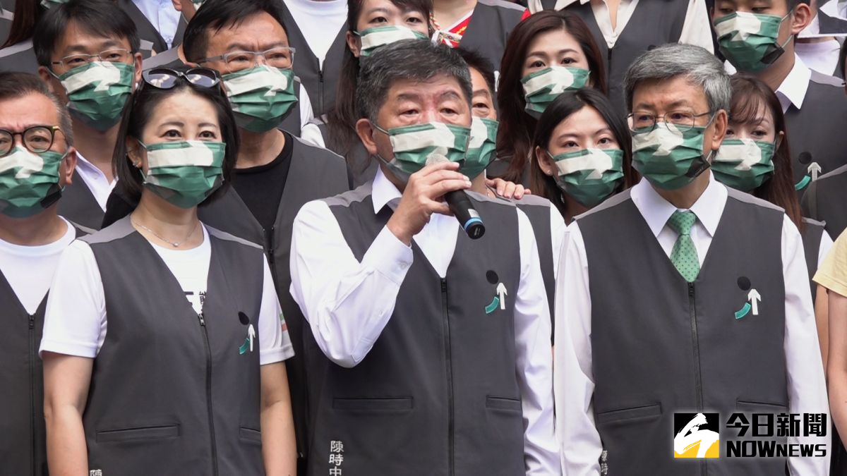 ▲陳時中正式登記參選2022台北市長。（圖／記者朱永強攝，2022.08.31）