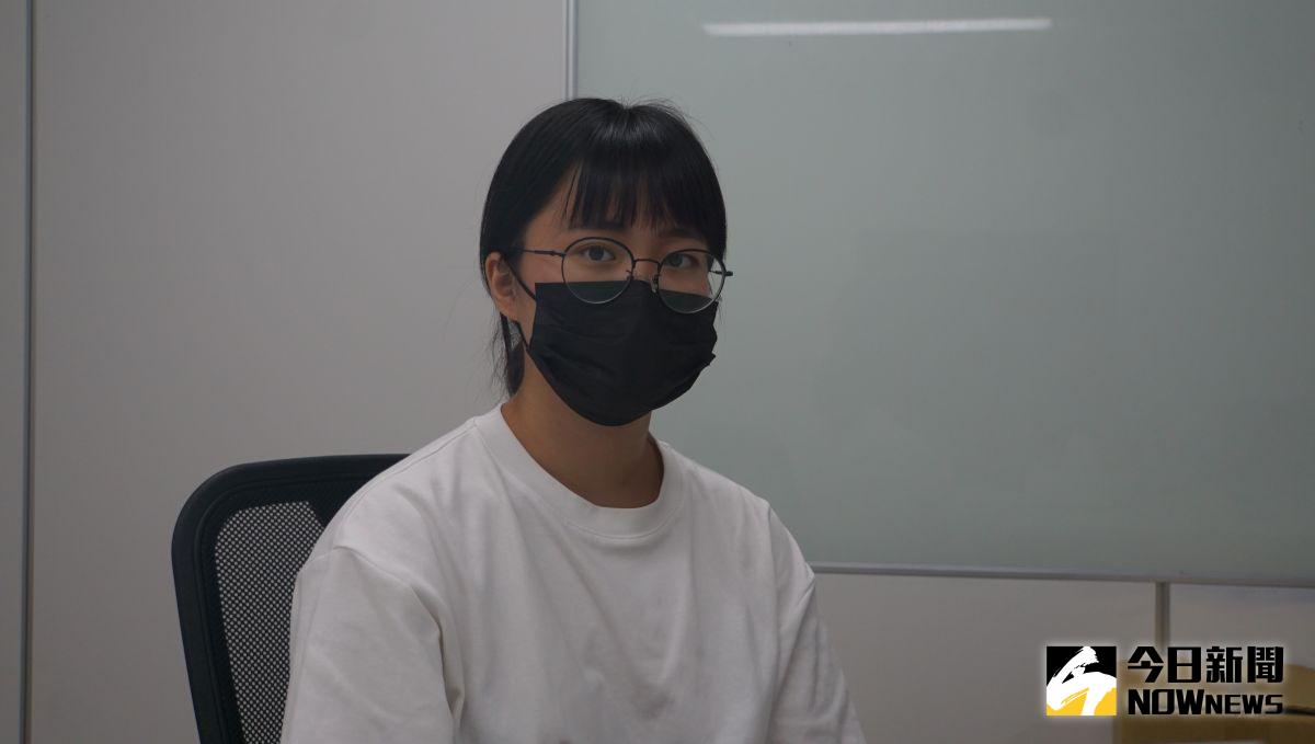 ▲戶籍在新北市的Yunus今年是首投族，她表示最關注交通議題。（圖／記者呂炯昌攝）