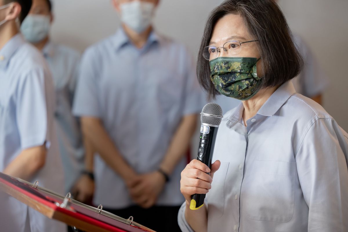 ▲蔡英文政府明年將編列大筆國防預算購買武器。（圖／總統府提供）