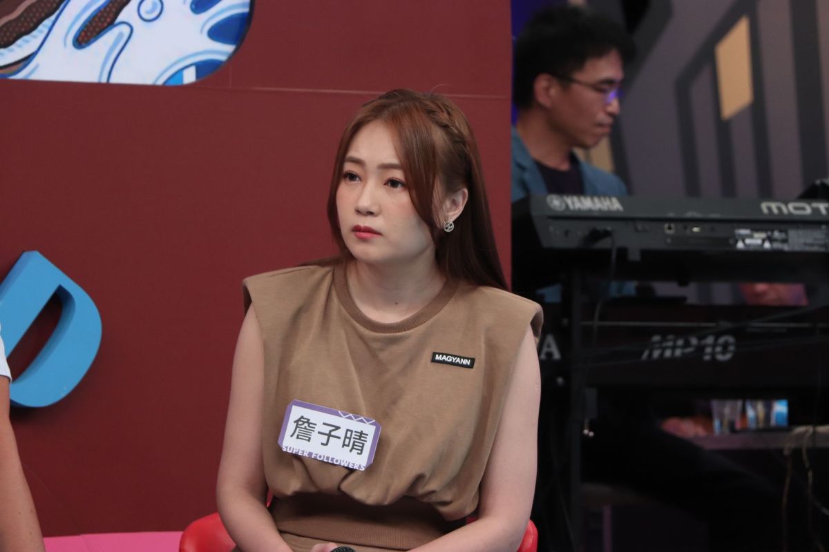 ▲丫頭詹子晴因誤信簡訊，遭詐騙百萬求償無門。（圖／中天提供）