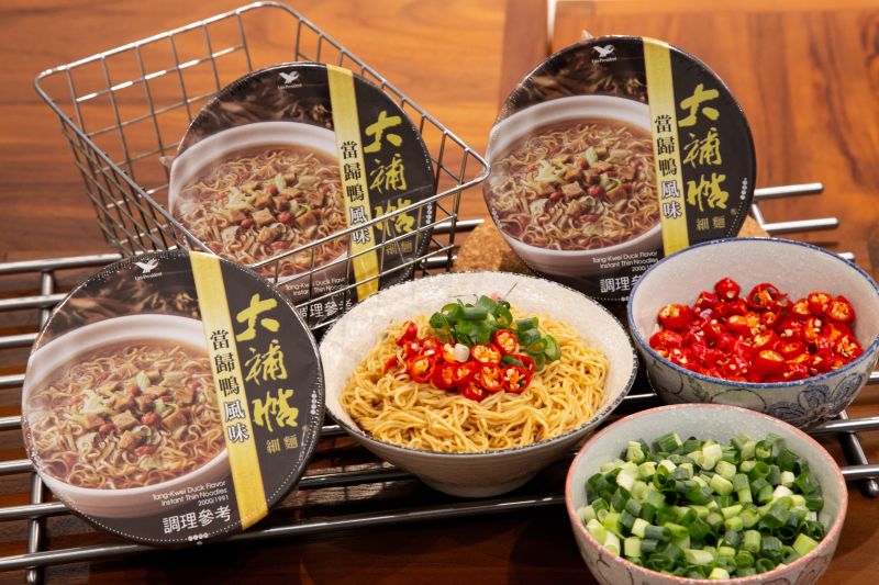▲大補帖當歸鴨風味細麵透過二創吃法,也能成為夏天飲食好夥伴!(圖/品牌提供)