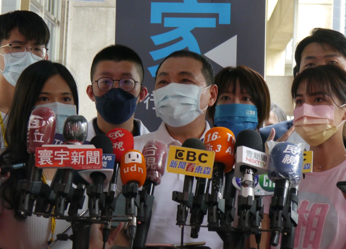 ▲恩恩案求償1元！新北消防不同意國賠，新北市長侯友宜：尊重審議委員會判定。（圖／記者吳嘉億攝，2022.9.1）