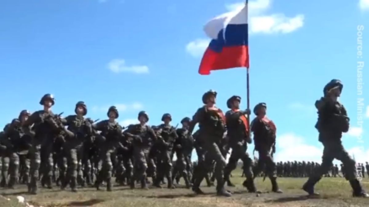 ▲由俄羅斯主辦的「東方-2022」軍事演習，8月31日拉開序幕。（圖／翻攝自今日俄羅斯）