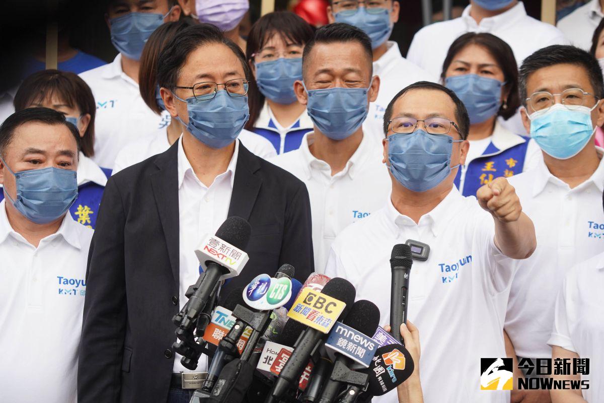 ▲羅智強喊話鄭運鵬，既然國家機器這麼厲害，請調出張善政所有資金流向，如果張沒有拿錢，鄭運鵬你要不要退選？（圖／記者李春台攝，2022.09.01）