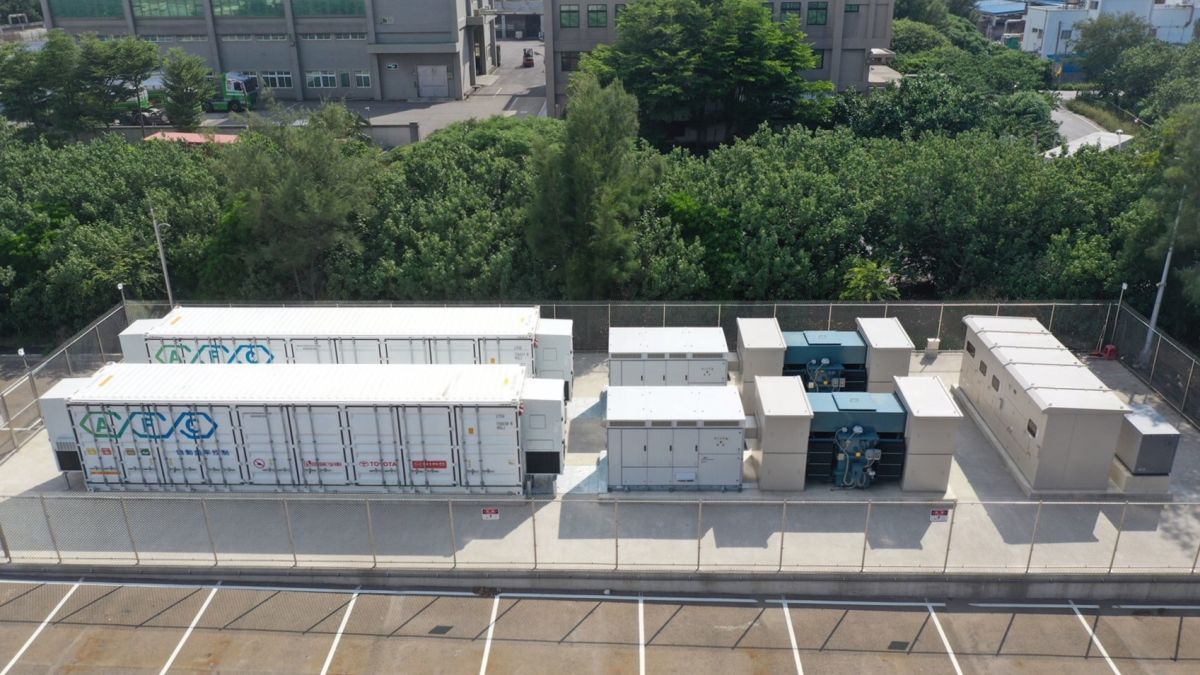 ▲國瑞汽車建置4.2MW AFC儲能設備，協助台電穩定電網。（圖／國瑞汽車提供）