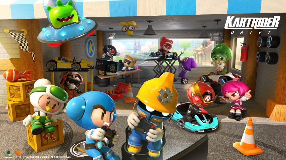 ▲NEXON旗下《跑跑卡丁車》系列跨平台新作《跑跑卡丁車：飄移》今日宣布於即日起上午9點至9月6日晚間9點展開全球跨平台的「Global Racing Test」。（圖／品牌提供）