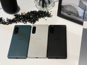 SONY Xperia 5 IV。(圖/記者周淑萍攝) ▲SONY Xperia 5 IV。(圖/記者周淑萍攝)
