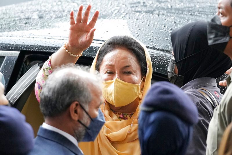 ▲馬來西亞前首相納吉的妻子妻子羅斯瑪（Rosmah Mansor）因收賄遭判刑10年及巨額罰款。（圖／美聯社／達志影像）