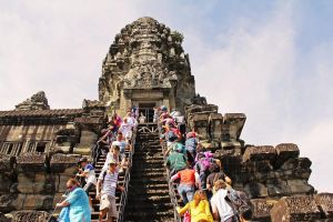 ▲柬埔寨的吳哥窟是著名世界遺產，吸引各國旅客前來觀光旅遊。（圖／取自Pixabay）