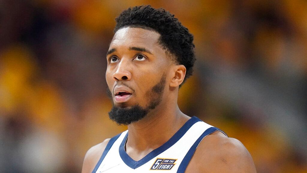 ▲爵士球星Donovan Mitchell被交易到騎士。（圖／美聯社／達志影像）