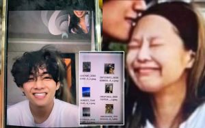 BTS V、Jennie吻照流出！資料夾被打開　滿滿男女親密圖
