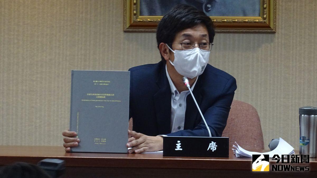 ▲民進黨基隆市長參選人蔡適應。（圖／記者呂炯昌攝）