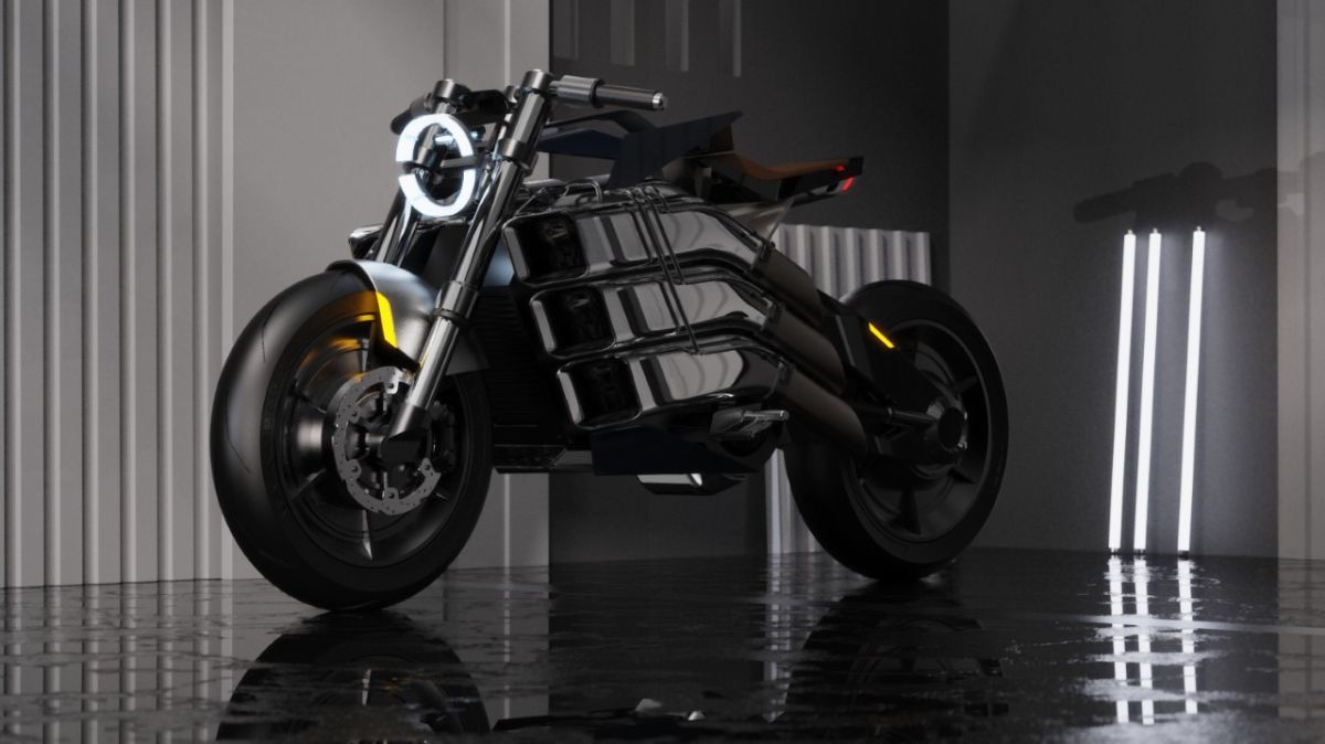 ▲台科大設計所學生林御誠參加2022光陽工業舉辦的設計挑戰盃，以「風之神（EUTERPE）」獲得金獎與15萬獎金。（圖／台科大提供）